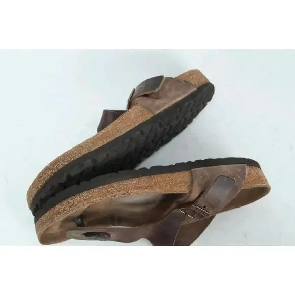 Birkenstock Gizeh Sandals Shoes LEATHER Women's Shoes Thongs Flip Flops 37 / 6 - Picture 16 of 16